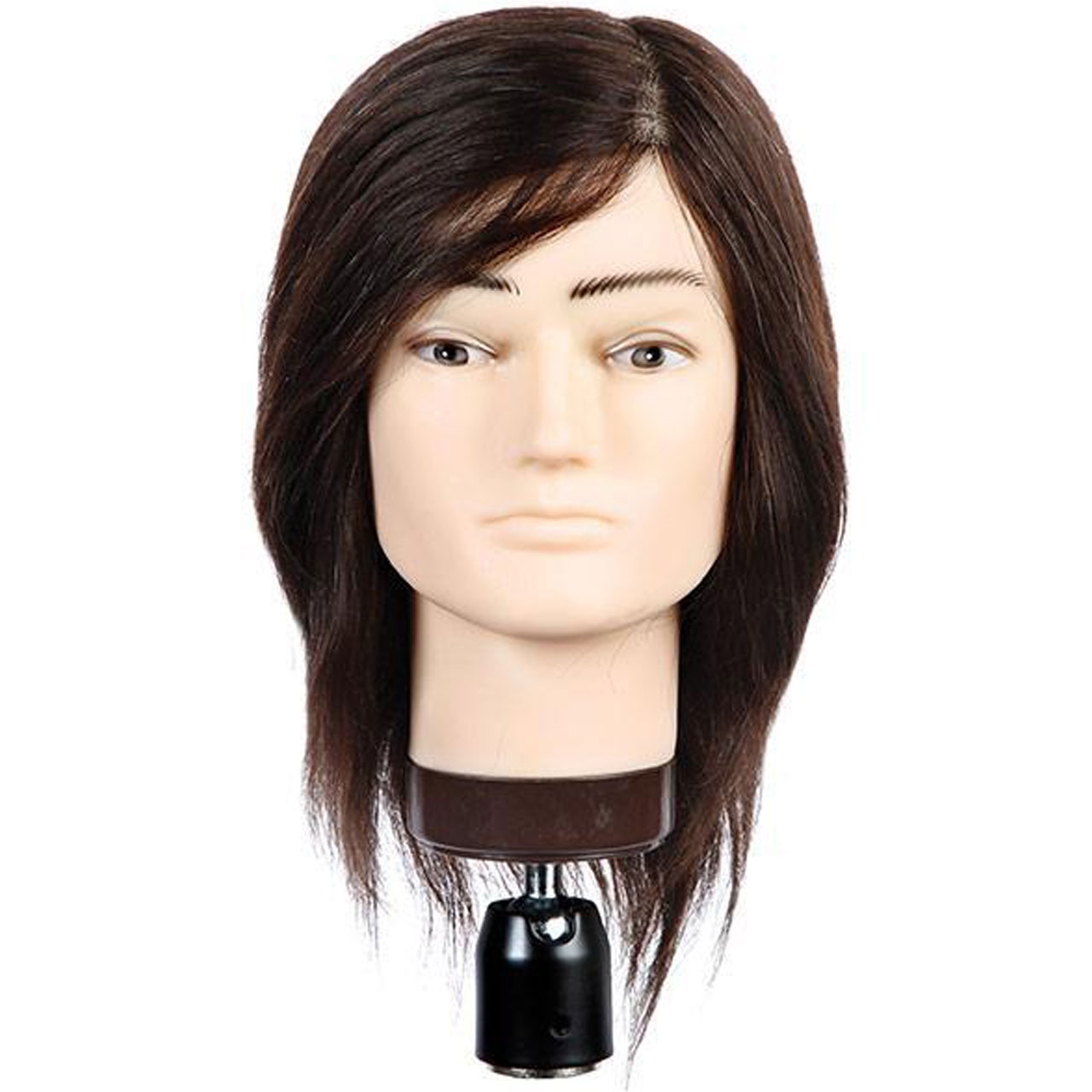 Mannequin head best sale with hair male