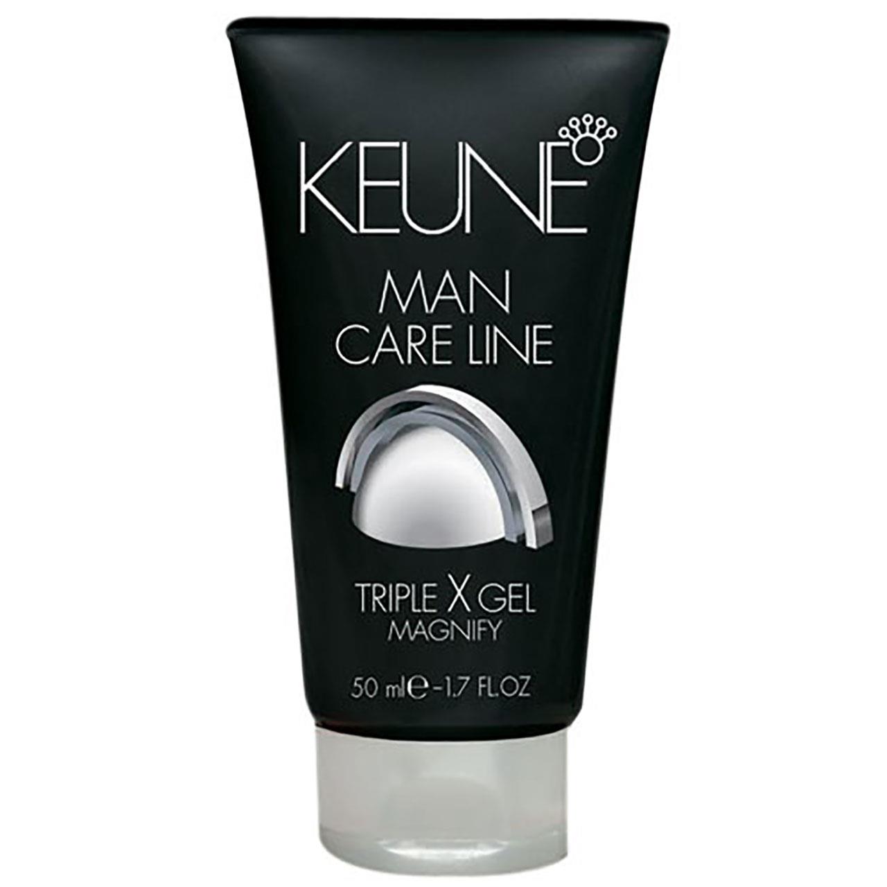 Keune man hair care Case hot of 24 triple X gel mens