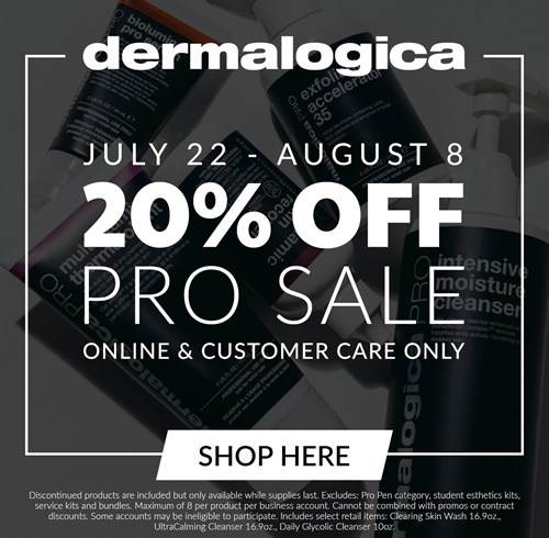 Dermalogica Pro Sale 7/22 - 8/9
