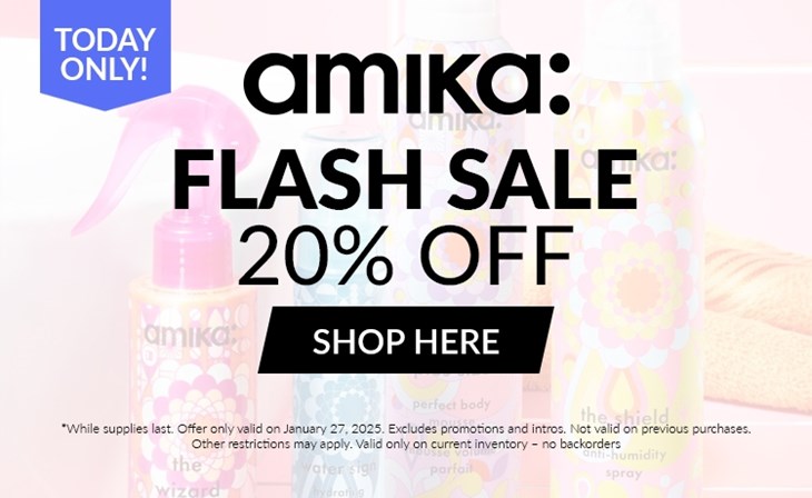 _BRAND Jan 27th DOUBLE amika flash sale