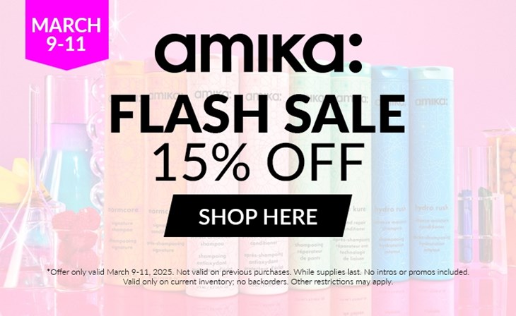 BRAND Double Amika 15% Off Sale