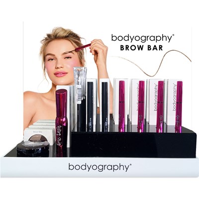 bodyography Brow Bar Display