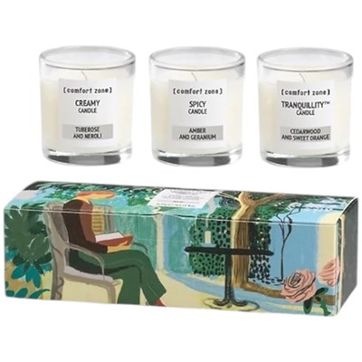 Comfort Zone Tranquillity Candle Set 3 pc.