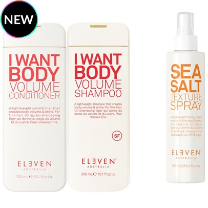 ELEVEN Australia Volume & Sea Salt Trio 3 pc.