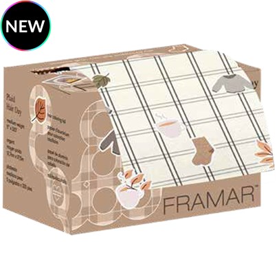 Framar Plaid Hair Day Embossed Roll 320 ft.