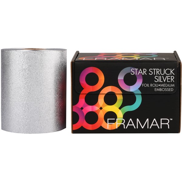 FRAMAR Star Struck Silver - Pop Up 500 sheets - 5x11 - pre-cut -  pre-folded foil