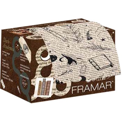 Framar Dark Academia Embossed Roll 320 ft.