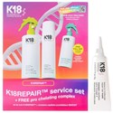 K18 Buy 1 REPAIR Service Set, Get leave-in molecular repair hair mask FREE! 2 pc.