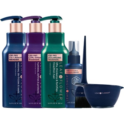 LEAF & FLOWER Half Liter Treatment Bundle 8 pc.