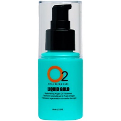 O2 LIQUID GOLD Replenishing Argan Oil Treatment 2 Fl. Oz.